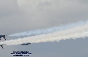 US Navy Blue Angels F/A-18C Hornet