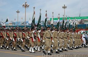 Pakistan Army Flag Beareres - March 23rd, Pakistan Day