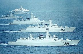 Destroyers of People's Liberation Army Navy