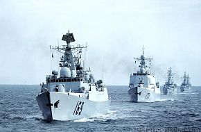 Destroyers of People's Liberation Army Navy