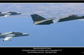 RAAF F-111 and Hawks