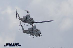 USMC AH-1W Cobra Attack Helicopter