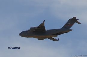 USAF C-17 Globemaster - Cargo Ramp Open