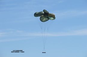 USAF C-17 Globemaster Cargo Drop