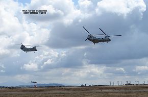 USMC CH-46 Sea Knight & CH-53 Super Stallion