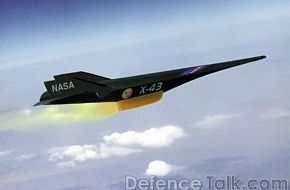 NASA X-43A Spaceplane Research Aircraft