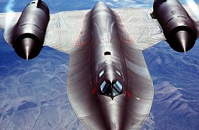 USAF SR-71 Blackbird Long-Range Strategic Reconnaissance Aircraft