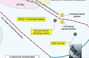 Hostage Crisis of 2007 Map