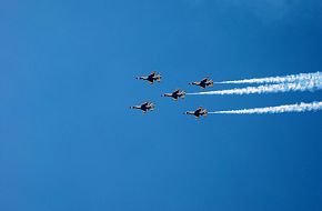 F-16, Thunderbirds - NBVC Air Show 2007