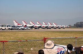 F-16, Thunderbirds - NBVC Air Show 2007