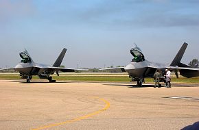 F-22 Raptors - NBVC Air Show 2007