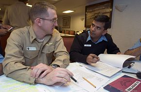 Submarine exercise planner - US, Indian Navy Exercise