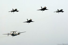 Rafale Fighter Aircraft on US Aircraft Carrier