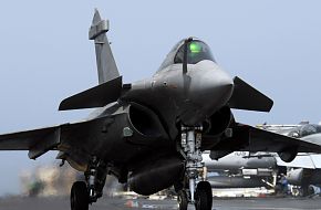 Rafale Fighter Aircraft on US Aircraft Carrier