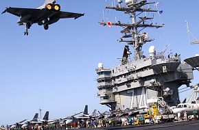 Rafale Fighter Aircraft on US Aircraft Carrier