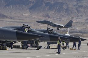 Fighter Aircrafts at Red Flag, Air Forces Exercise