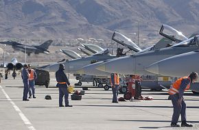 Fighter Aircrafts at Red Flag, Air Forces Exercise