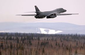 B-1B Lancer arrives - Red Flag 2007, US Air Force