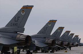 F-16 Fighting Falcons - Red Flag 2007, US Air Force
