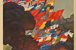 Allies Propaganda Poster - World War II