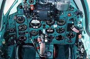 MIG 29 cockpit - Slovak Air Force