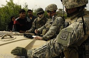 American Soldiers in Iraq - Operation Iraqi Freedom