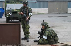 Swedish Army Exercise - Combined Challenge 2007