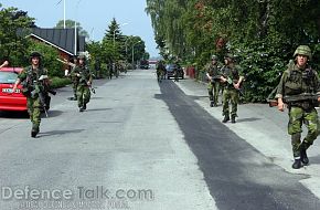 Swedish Army Exercise - Combined Challenge 2007