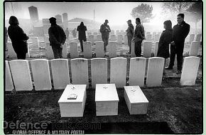 Burials in Flanders fields - World War I