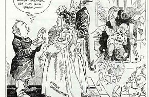 League of Nations Cartoon from the World War I