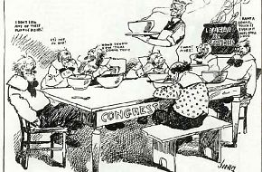 League of Nations Cartoon from the World War I