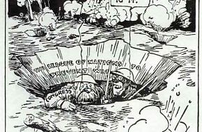 League of Nations Cartoon from the World War I