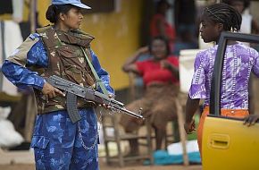 Women Peacekeeping Force in Liberia - Indian Army