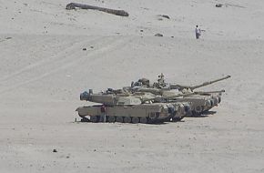 Egyptian M1A1 Abrams Tanks