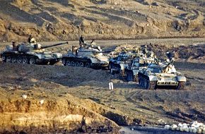 Egyptian T-55 Tanks