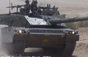 Italian "Ariete" MBT operating in Iraq