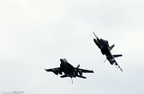 Two F/A-18F Super Hornets - Valiant Shield 2007