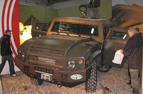 AMZ "Tur" armored patrol vehicle, MSPO 2007