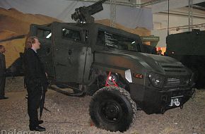 AMZ "Tur" armored patrol vehicle, MSPO 2007