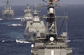 Japan Maritime Self-Defense Force destroyer - Malabar 07 Naval Exercise