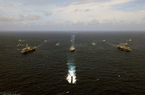 USS Kitty Hawk (CV 63) - Malabar 07 Naval Exercise