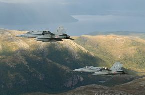 F-18 Fighter Aircraft - Spanish Air Force, Bold Avenger 2007