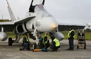 F-18 Fighter Aircraft - Spanish Air Force, Bold Avenger 2007