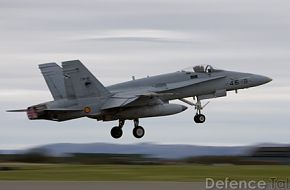 F-18 Fighter Aircraft - Spanish Air Force, Bold Avenger 2007