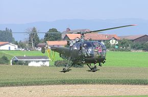 Alouette III Swiss Air Force