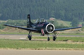 North American T-28 Trojan Red Bull Austria