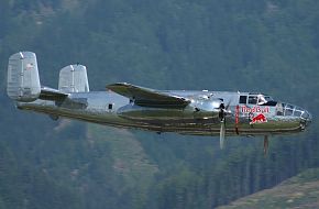 B-25J Mitchell Bomber Red Bull