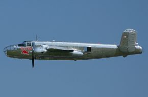 B-25J Mitchell Bomber Red Bull