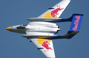 DH-110 Sea Vixen Red Bull