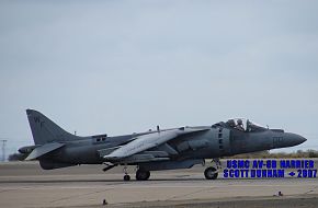 USMC AV-8B Harrier Close Air Support Aircraft